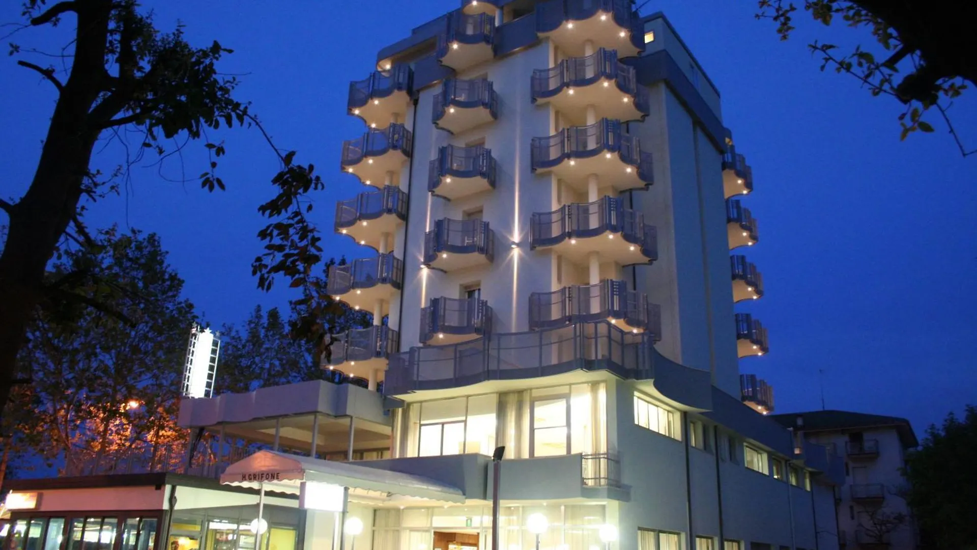 ***  Hotel Grifone Rimini Itálie